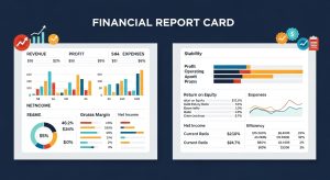 Grade a company’s performance with its income statement