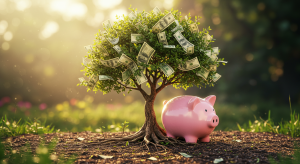 Turn your savings into growth with stocks.